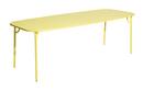 Week-End Table, L (220 x 85 cm), Yellow