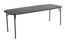 Week-End Table, L (220 x 85 cm), Black