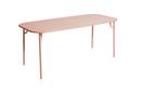 Week-End Table, M (180 x 85 cm), Blush