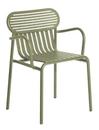 Week-End Chair, With armrests, Jade Green