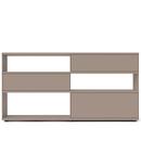 Flow Q Highboard, 200 cm, 101,7 cm (2 drawers and 1 flap), Rosewood