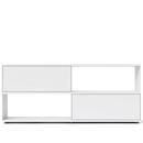 Flow Q Sideboard, 200 cm, 86,4 cm (2 flaps), White