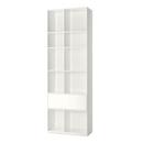 Nex Pur Shelf with drawer, White