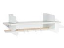 Wardrobe / Kitchen Shelf Atelier, MDF melamine white, White