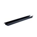 Cable Trough for Eiermann Table Frames, For table frame 110 cm (Eiermann 1), Black