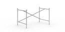 Eiermann 1 Table Frame , Basalt grey, Offset, 110 x 66 cm, Without extension (height 66 cm)