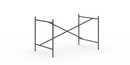 Eiermann 1 Table Frame , Black, Centred, 110 x 66 cm, Without extension (height 66 cm)