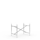 Eiermann 2 Table Frame , Chrome, Vertical,  centred, 100 x 66 cm, With extension (height 72-85 cm)