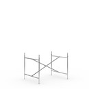 Eiermann 2 Table Frame , Chrome, Vertical,  centred, 100 x 78 cm, With extension (height 72-85 cm)