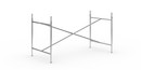 Eiermann 2 Table Frame , Chrome, Vertical,  centred, 135 x 66 cm, With extension (height 72-85 cm)