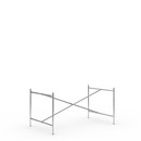 Eiermann 2 Table Frame , Chrome, Vertical,  centred, 135 x 78 cm, Without extension (height 66 cm)