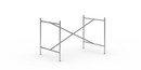 Eiermann 2 Table Frame , Stainless steel, Vertical,  centred, 100 x 66 cm, Without extension (height 66 cm)