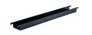 Cable Trough for Eiermann Table Frames, For table frame 100 cm (Eiermann 2), Black