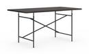 Eiermann Table Edition 70/30, Table top linen / frame graphite, 160 x 80 cm, Centred