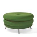 Pouf Fat Tom, 3-layer, with legs, Green