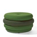 Pouf Fat Tom, 4-layer, without legs, Green