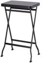 Flip side table, Jet black (RAL 9005)