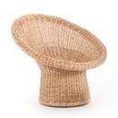 Rattan Chair E 10, Without cushion