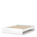 Stockholm Bed, 160 x 200 cm, White, Without headboard, With slatted frame
