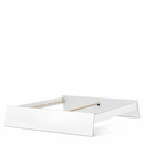 Stockholm Bed, 180 x 200 cm, White, Without headboard, Without slatted frame