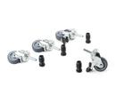 Industrial Castors for Eiermann Table Frames (Set of 4)