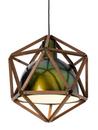 Block 2 Pendant Lamp, Green - Rio Edition