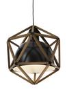 Block 2 Pendant Lamp, Black