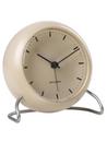 AJ City Hall Bordur Tischuhr, Sandy Beige