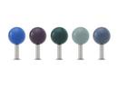 Dots Wall Hooks Set of 5, Colour mix 