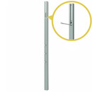 Line Wardrobe, Accent paint jade, Chrome polished