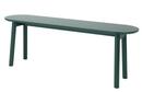 Mala Bench, L 120 x D 30 cm, Emerald green