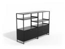 M1 Sideboard, Version 3 (H 110 x W 160 cm) , Black