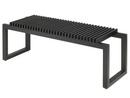 Cutter Bench, Black lacquered oak