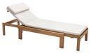 Riviera Sunbed, White