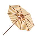 Messina Parasol, Ø 270 cm, Golden Yellow Stripe