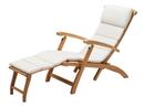 Steamer Deck Chair, White