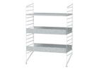 String Outdoor Floor Shelf, Version B (H 85 x W 58 cm)