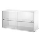 String System Display Cabinet, White