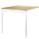 String System Folding Table, Oak / white