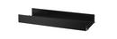 String System Metal Shelf, 58 x 20 cm, Edge deep, Black