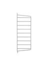 String System Wall Panel, Single, 50 x 20 cm, Grey