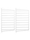 String System Wall Panel, Set of 2, 50 x 30 cm, White