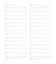 String System Wall Panel, Set of 2, 75 x 30 cm, White