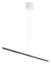 LUM Pendant Lamp, 135 cm, Smokey chrome plated