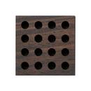 Meterware Accessories, Performated block, walnut