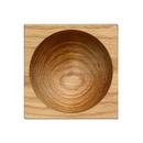 Meterware Accessories, Bowl round, oak