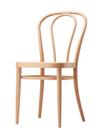 218 / 218 M, Natural stained beech, Cane-work (with supporting mesh underneath seat)