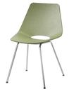 S 661, Olive green stained beech (RAL 6003), Chrome-plated