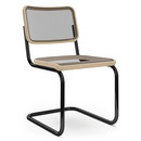 S 32 N / S 64 N Pure Materials, Oiled ash, Deep Black (RAL 9005), Without armrests, No glides