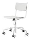 S 43 Swivel Chair, White lacquered beech, Pure White (RAL 9010), Without armrests